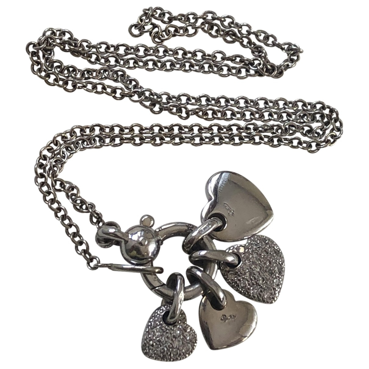 White gold necklace Pomellato Gold in 